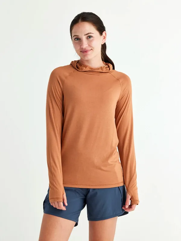 Women's Bamboo-Lined Breeze Short – 4" - Blue Dusk II sold by Free Fly Apparel