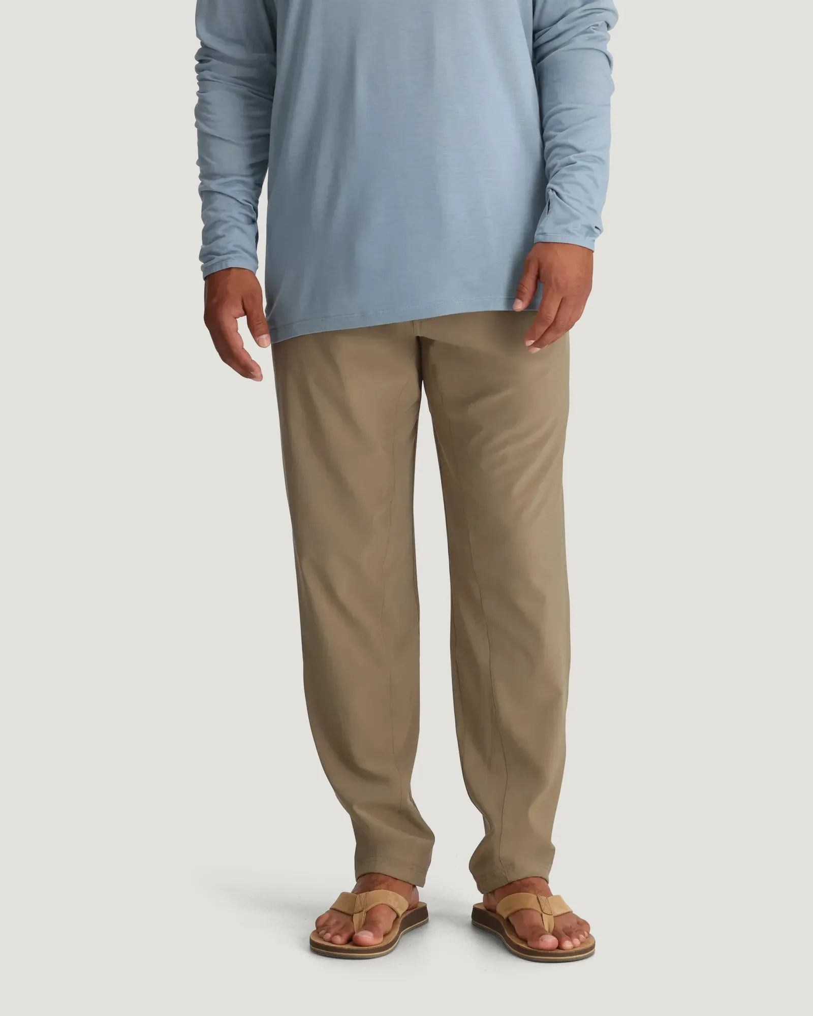 Men's Breeze Pant - Dark Khaki sold by Free Fly Apparel product image thumbnail 3