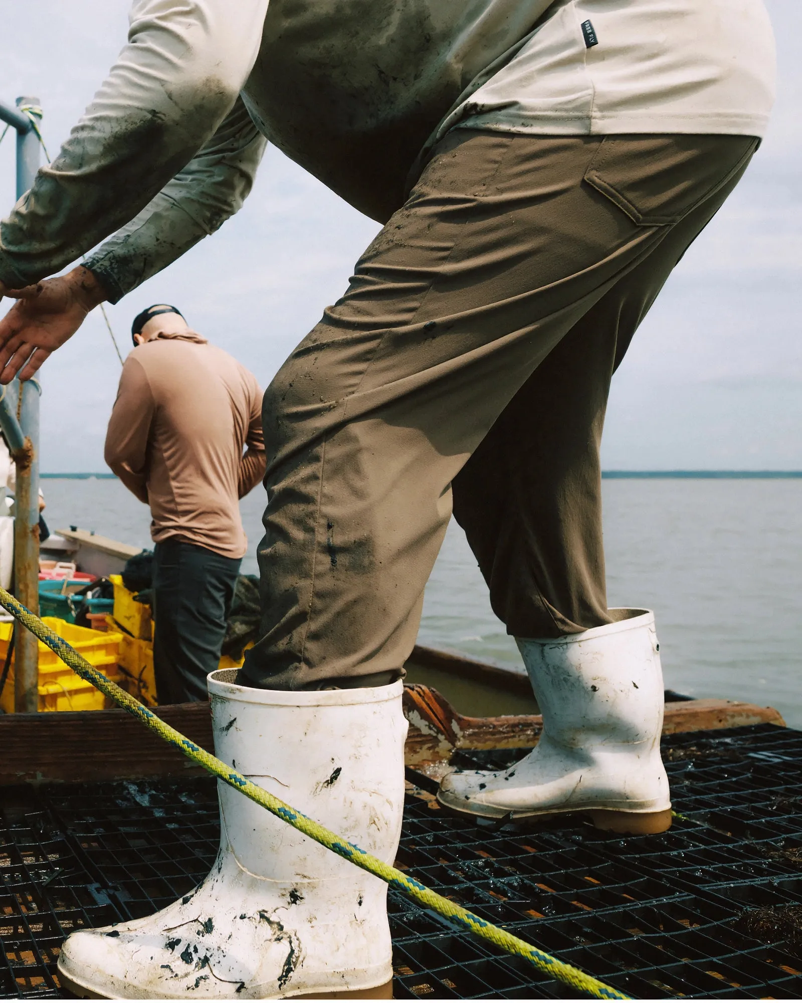 Men's Passage 5 Pocket Pant - Tobacco sold by Free Fly Apparel product image thumbnail 2