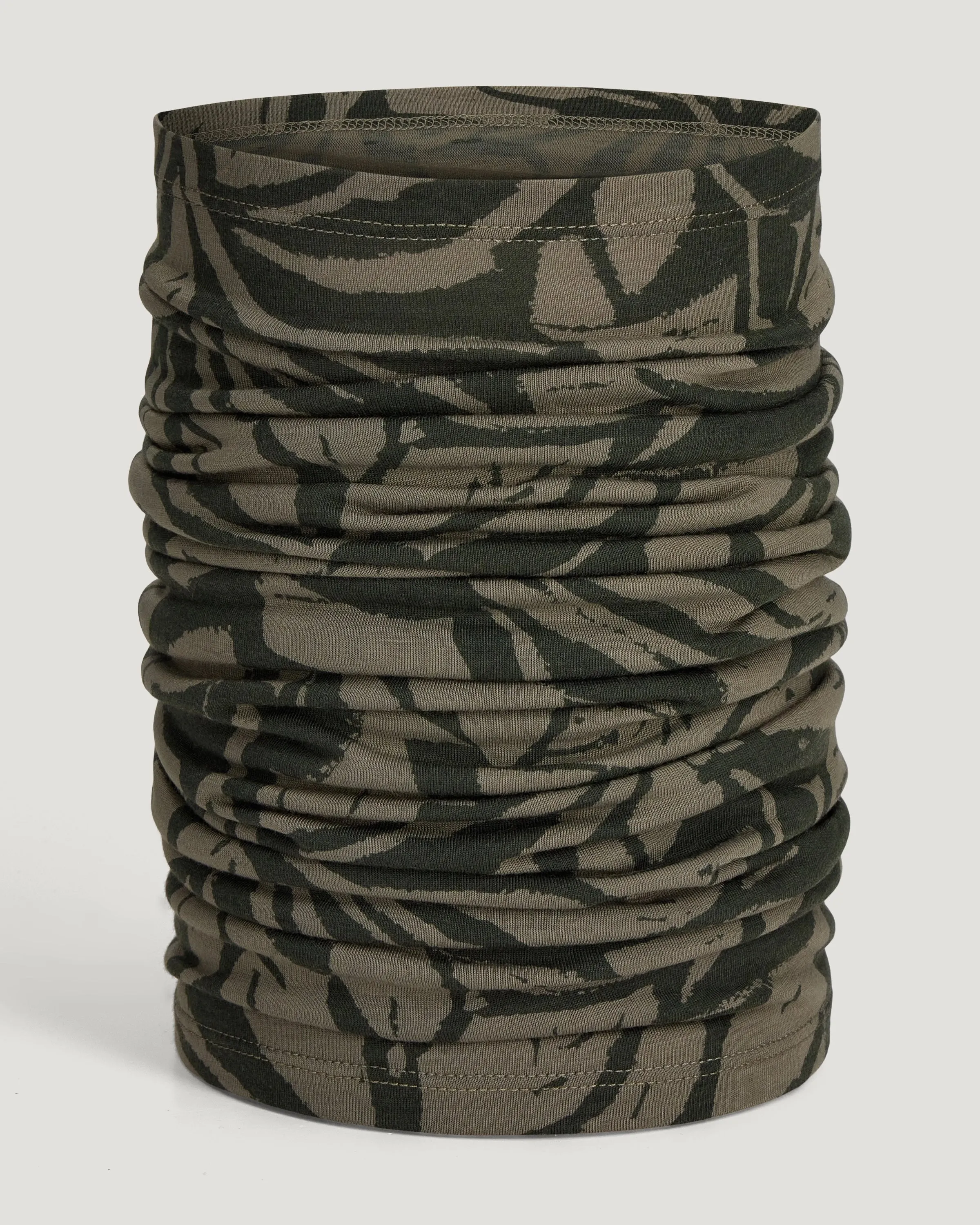 Bamboo Lightweight Sun Mask - Canopy Print Dark Forest sold by Free Fly Apparel