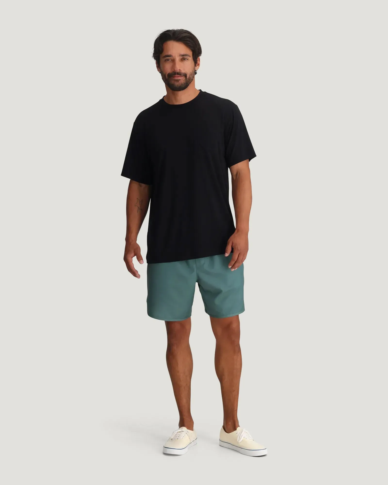 Men's Bamboo Flex Pocket Tee - Black sold by Free Fly Apparel product image thumbnail 4