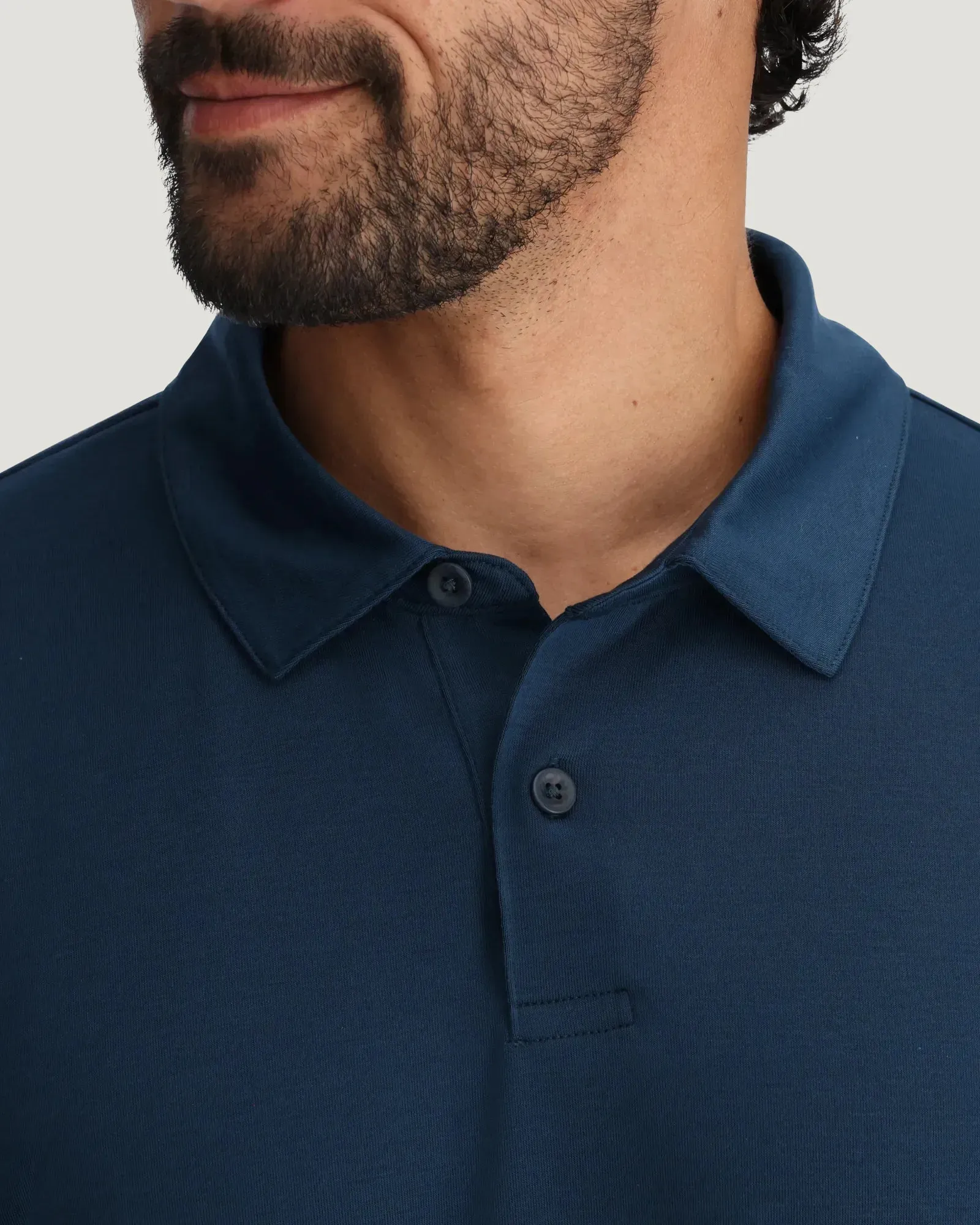 Men's Elevate Polo - True Navy sold by Free Fly Apparel product image thumbnail 4