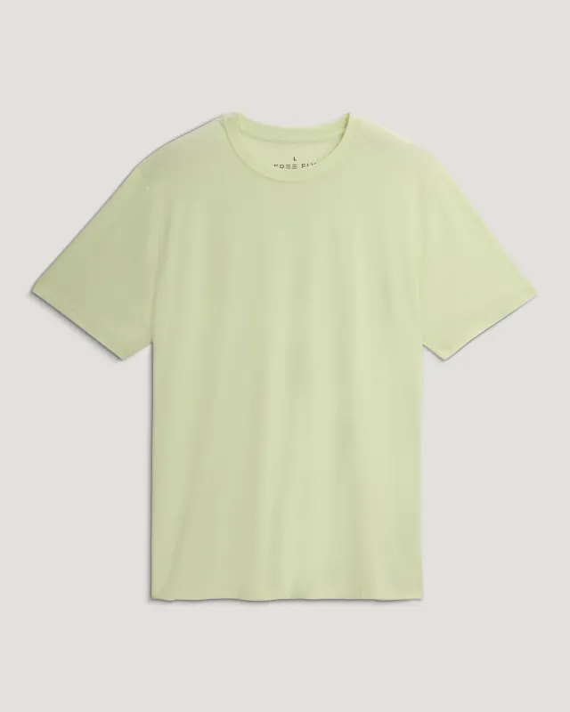 Men's Elevate Lightweight Tee - Lime made by Free Fly Apparel
