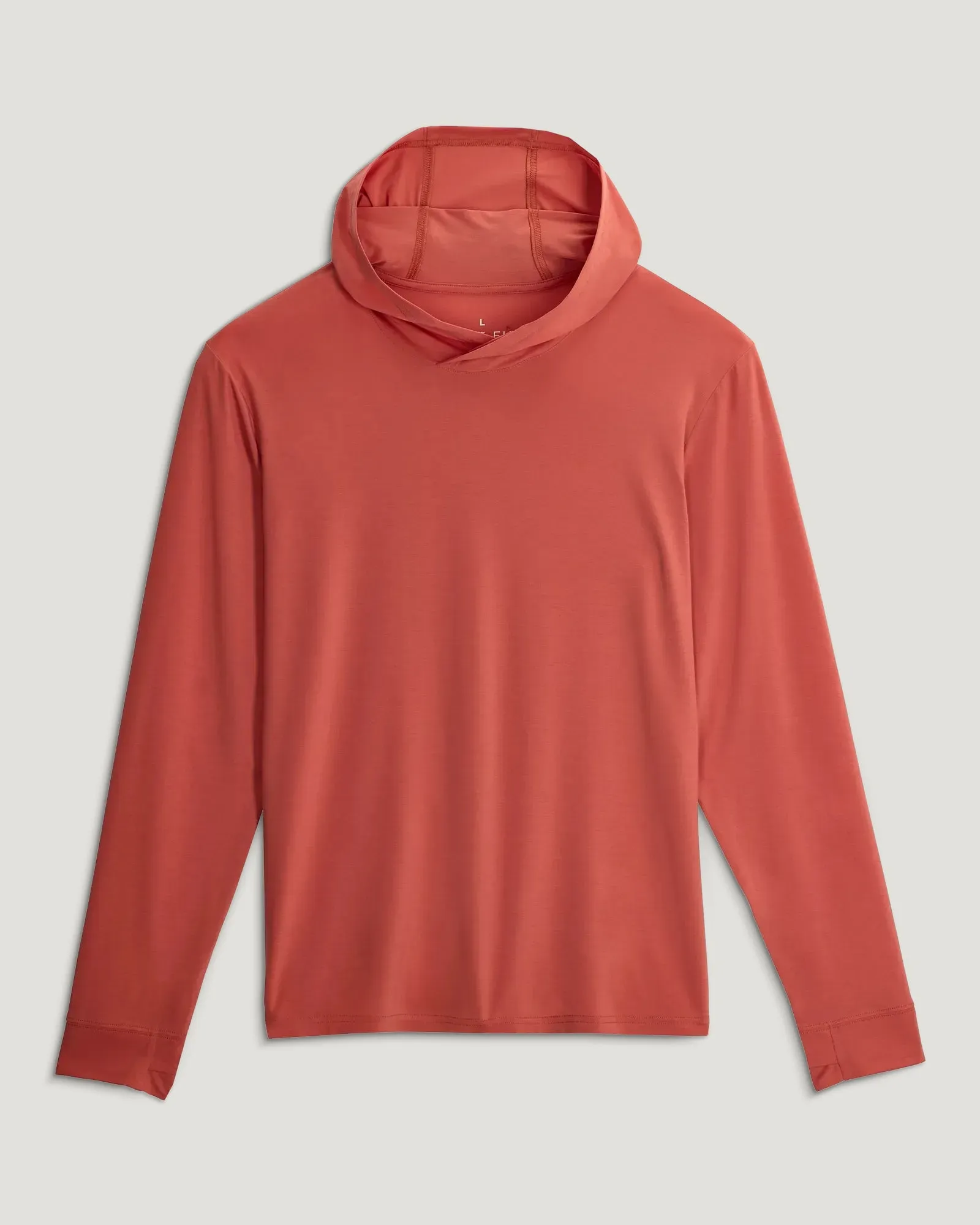 Men's Elevate Lightweight Hoodie - Red Clay sold by Free Fly Apparel