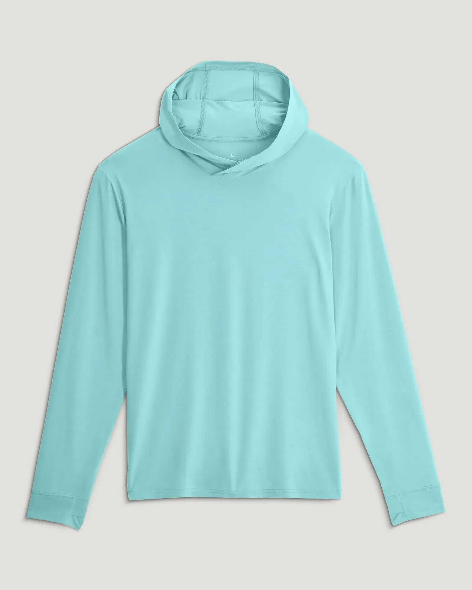 Men's Elevate Lightweight Hoodie - Bahama Blue sold by Free Fly Apparel