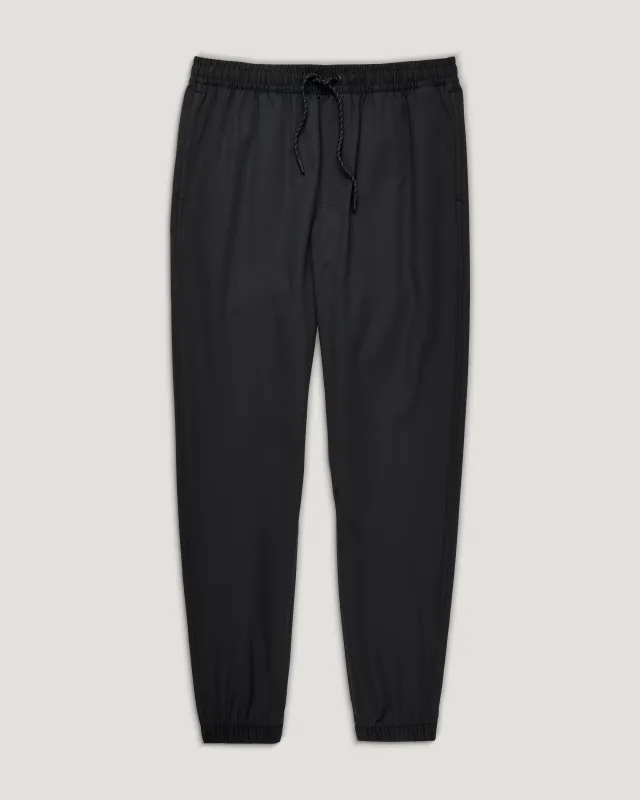 Men's Reverb Jogger - Black sold by Free Fly Apparel
