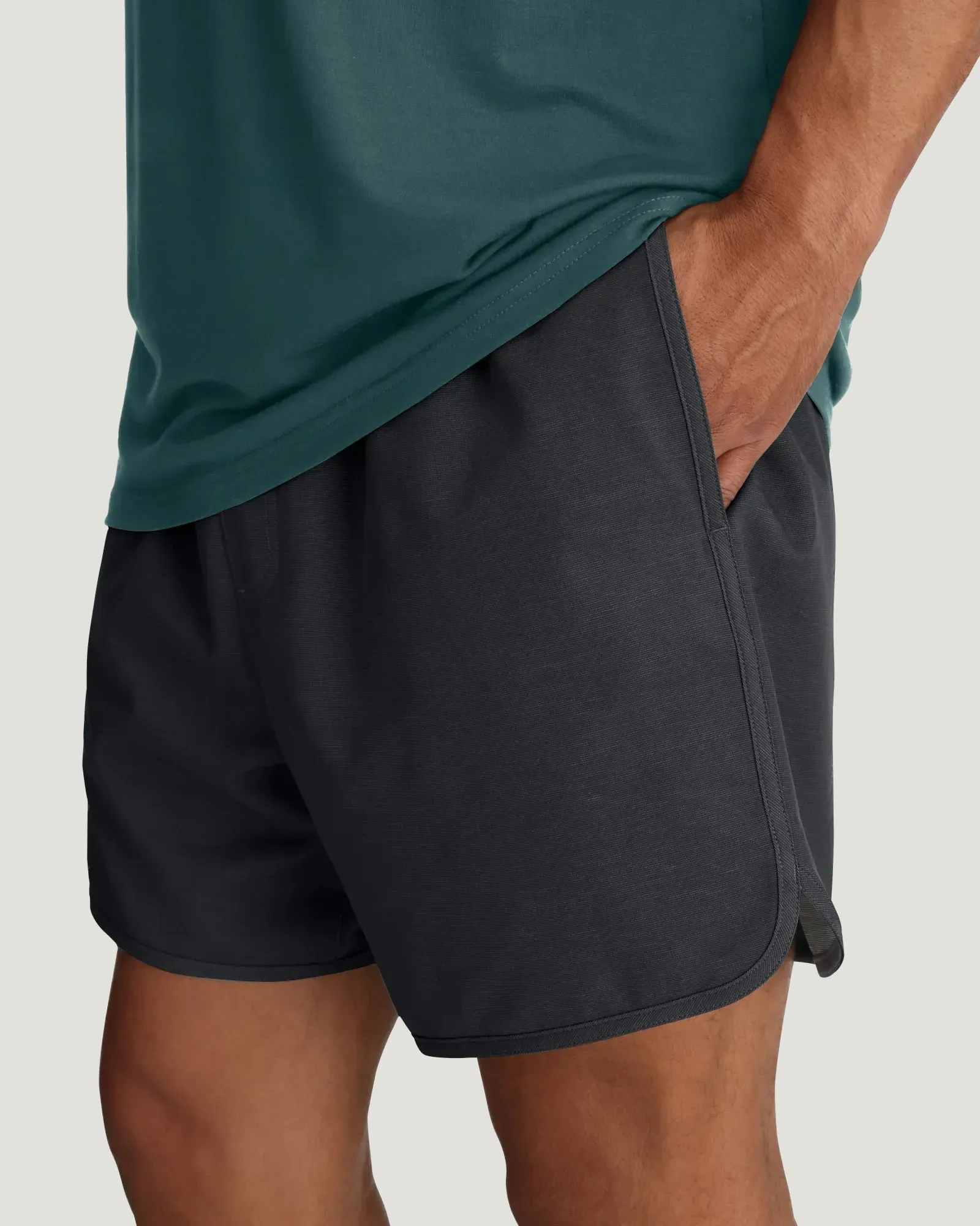 Men's Reverb Short – 5.5" - Anthracite sold by Free Fly Apparel product image thumbnail 4