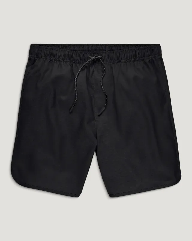 Men's Reverb Short – 7" - Black made by Free Fly Apparel