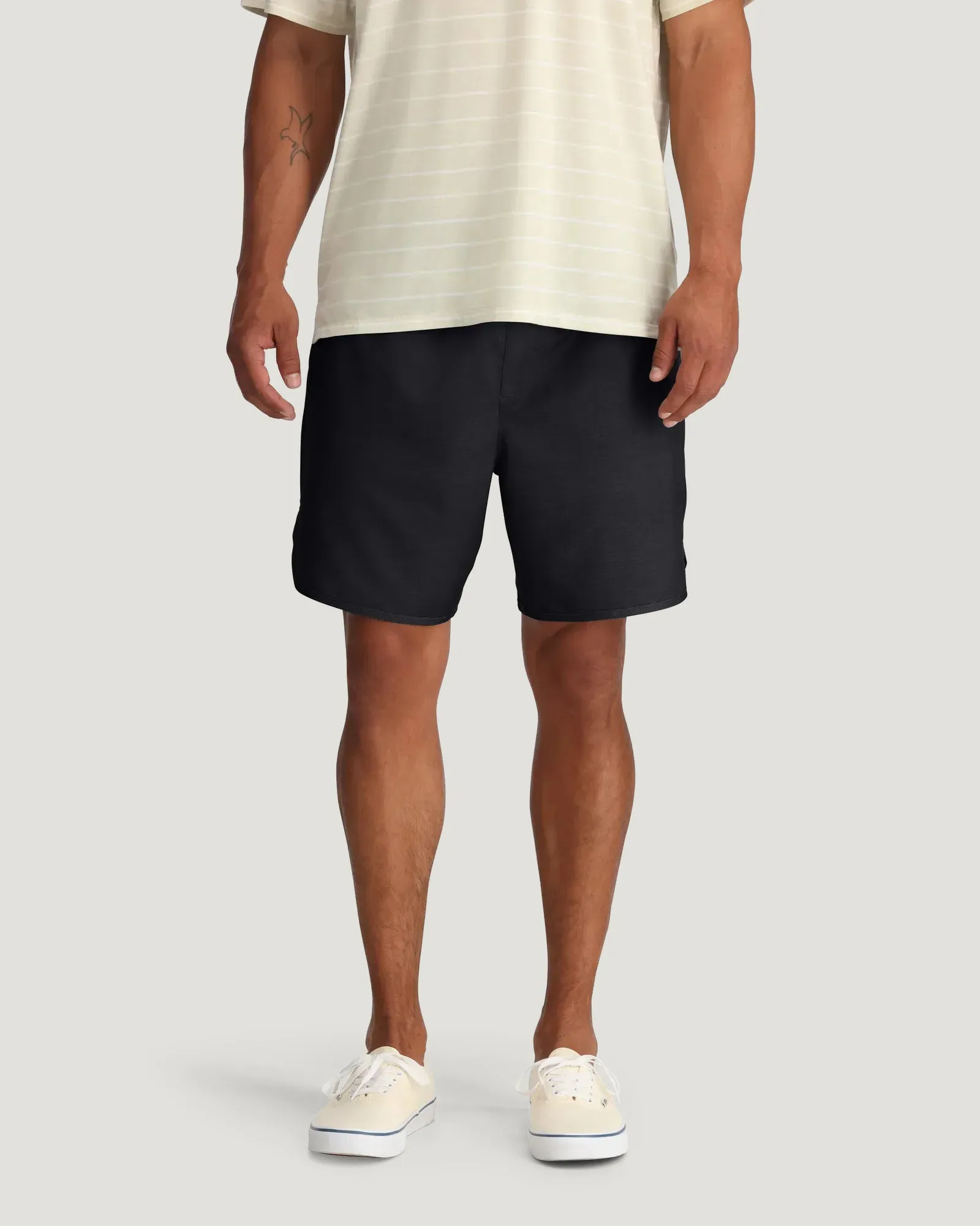 Men's Reverb Short – 7" - Black sold by Free Fly Apparel product image thumbnail 2