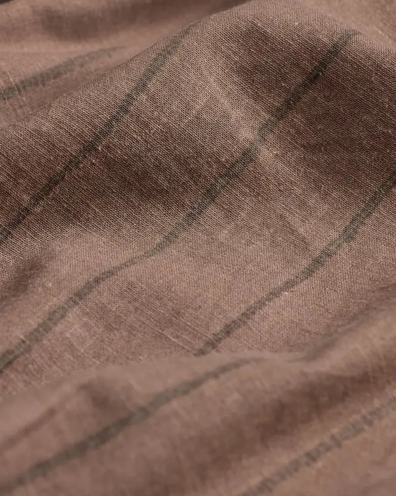 Men's Sullivan's Camp Shirt - Dash Vertical Stripe Fossil sold by Free Fly Apparel product image thumbnail 5