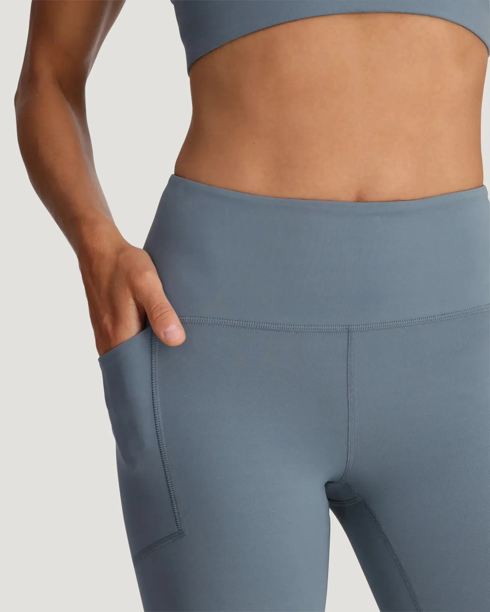 Women's All Day Pocket Legging - Stormy Sea sold by Free Fly Apparel product image thumbnail 5