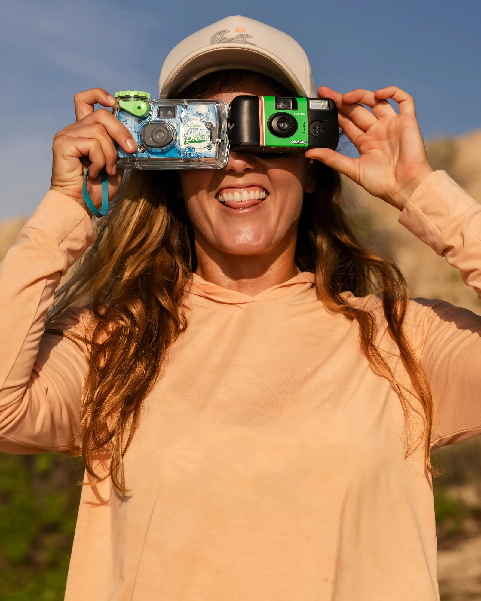 Women's Elevate Lightweight Hoodie - Light Coral sold by Free Fly Apparel product image thumbnail 2