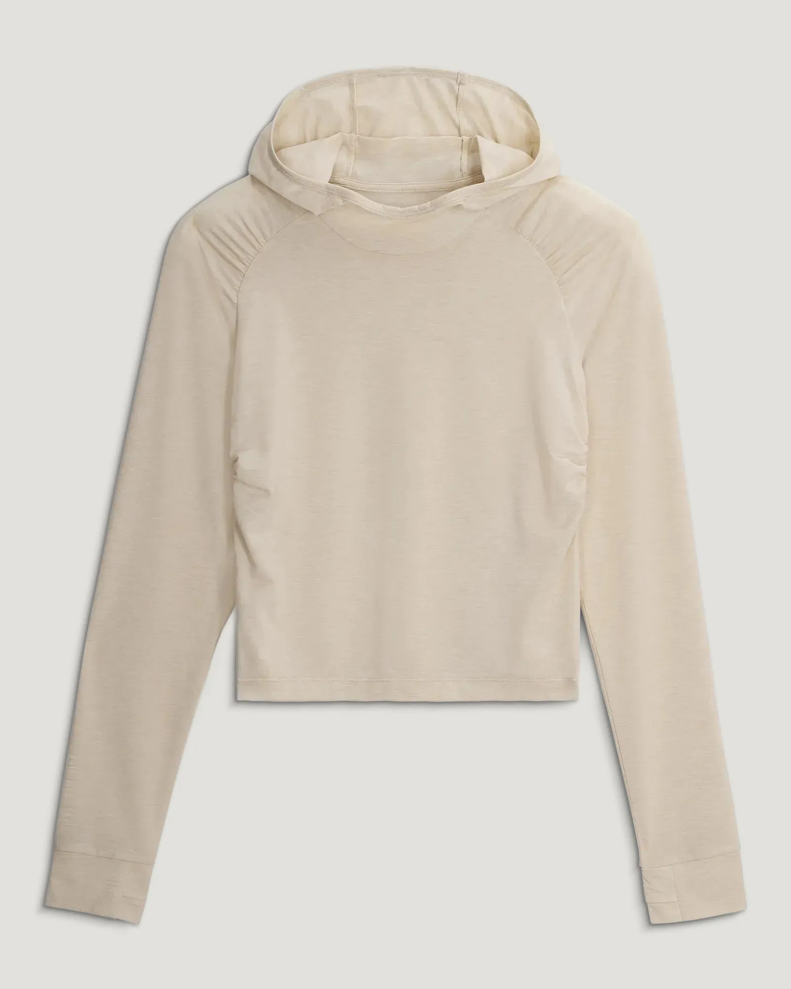 Women's Elevate Lightweight Fitted Hoodie - Heather Birch sold by Free Fly Apparel product image thumbnail 5