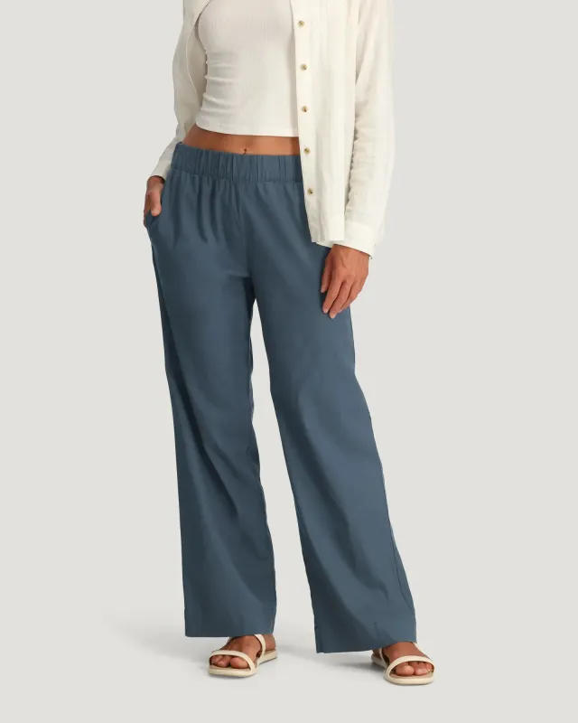 Women's Sullivan's Pant - Pacific Blue sold by Free Fly Apparel