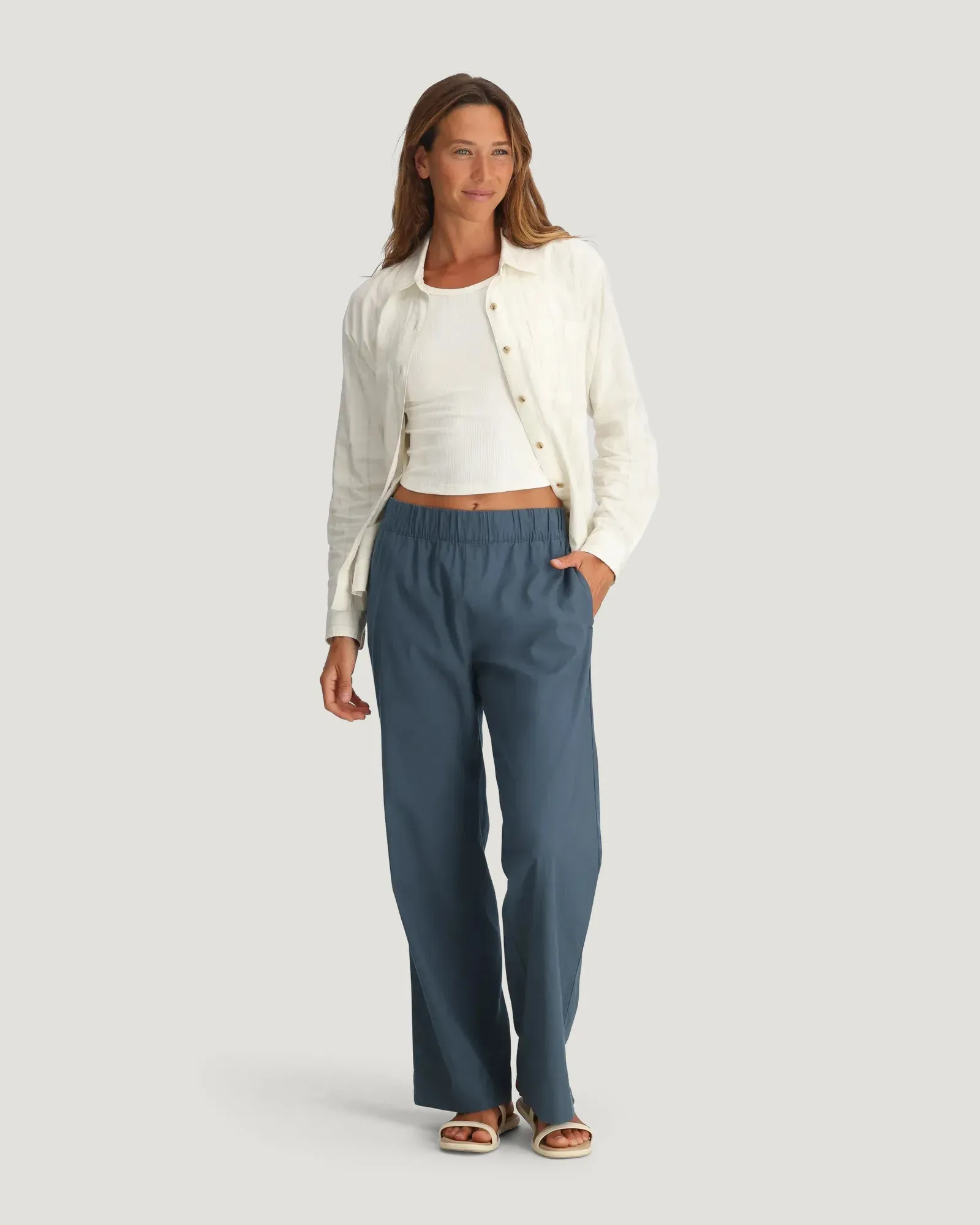 Women's Sullivan's Pant - Pacific Blue sold by Free Fly Apparel product image thumbnail 4