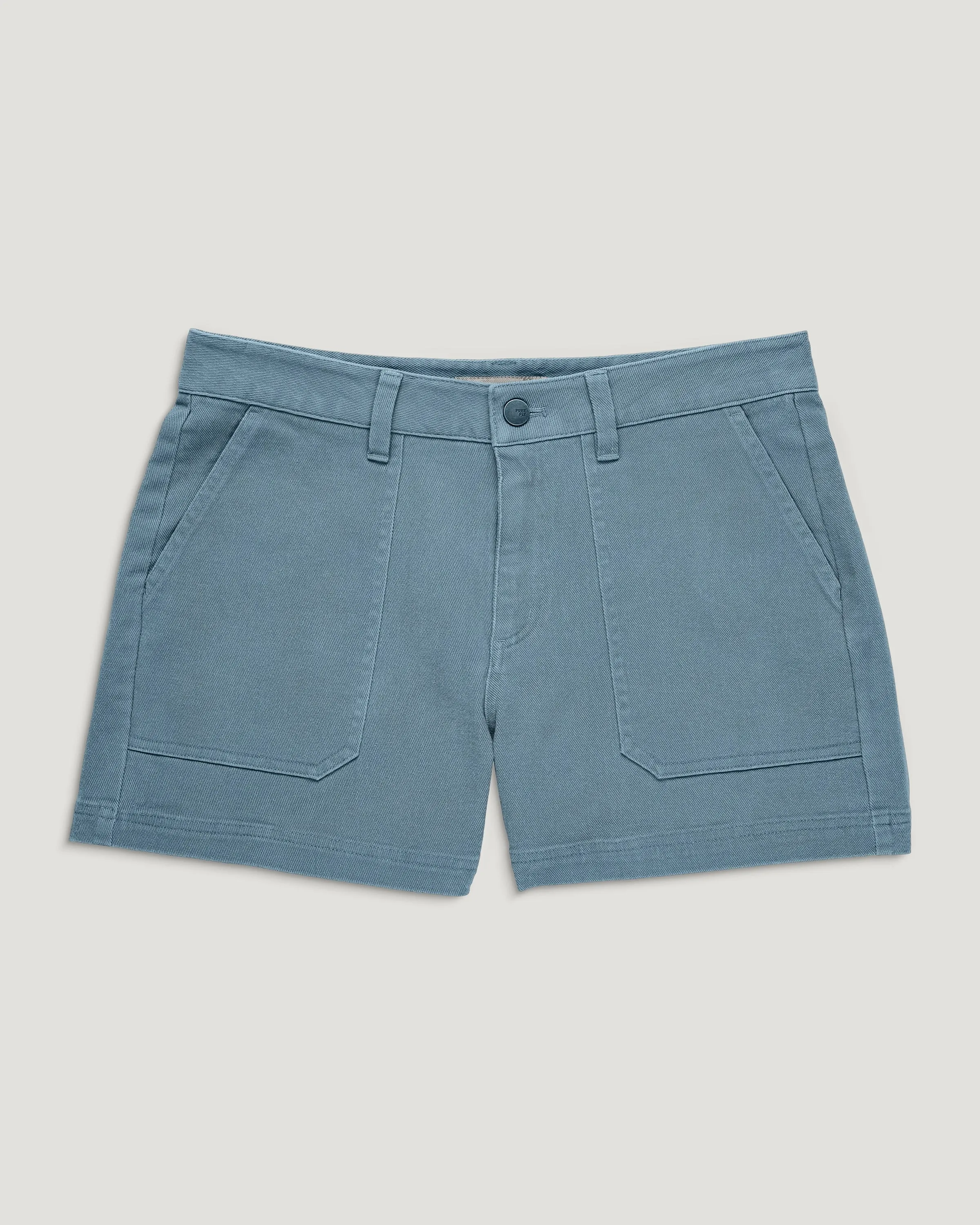 Women's Folly Twill Short - Stormy Sea sold by Free Fly Apparel