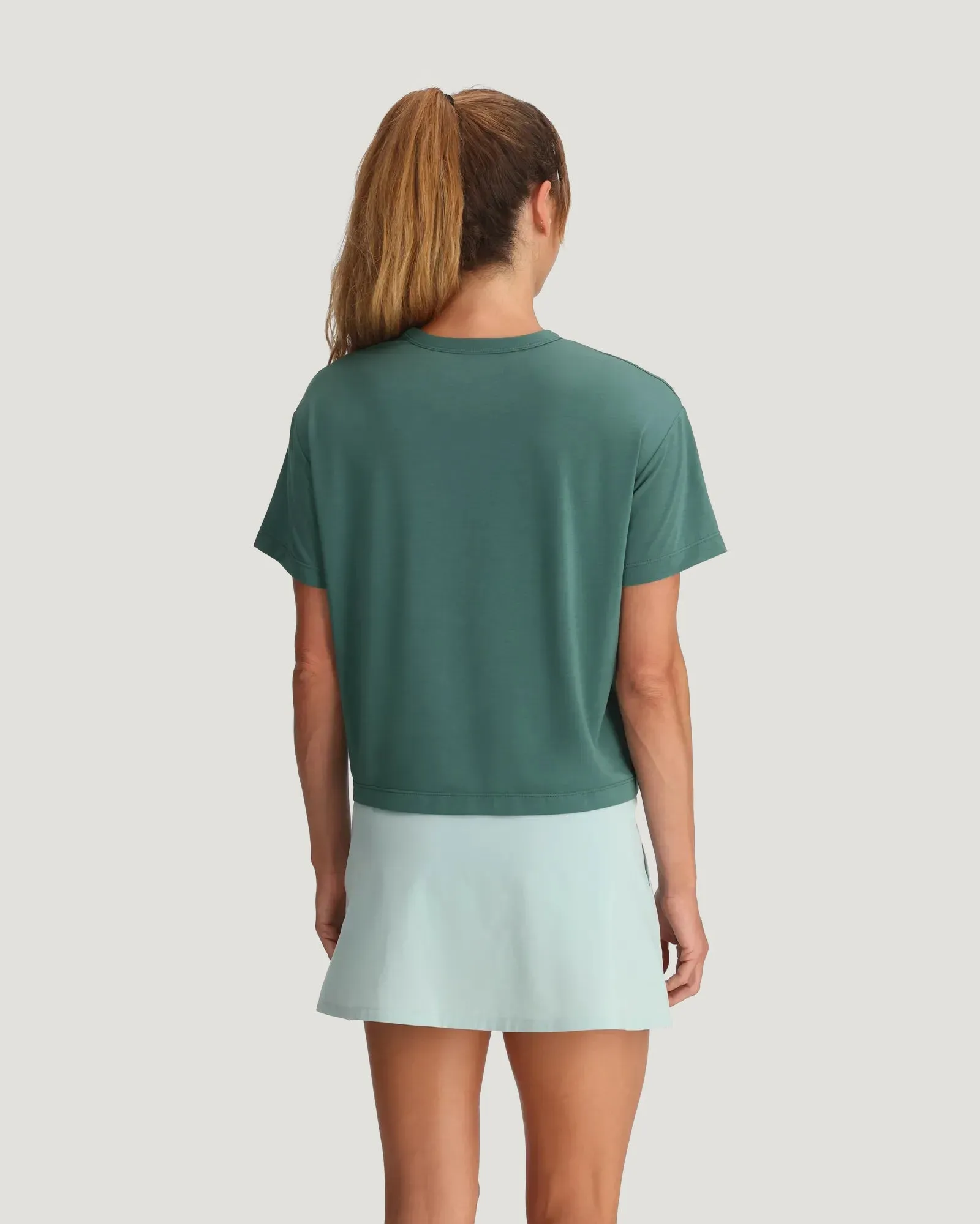 Women's Elevate Lightweight Tee - Sea Pine sold by Free Fly Apparel product image thumbnail 3