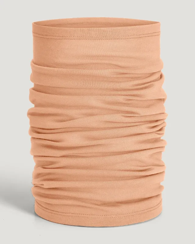 Bamboo Lightweight Sun Mask - Coral Peach sold by Free Fly Apparel