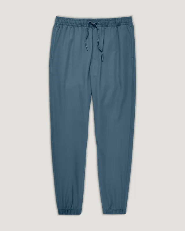 Men's Reverb Jogger - Pacific Blue sold by Free Fly Apparel