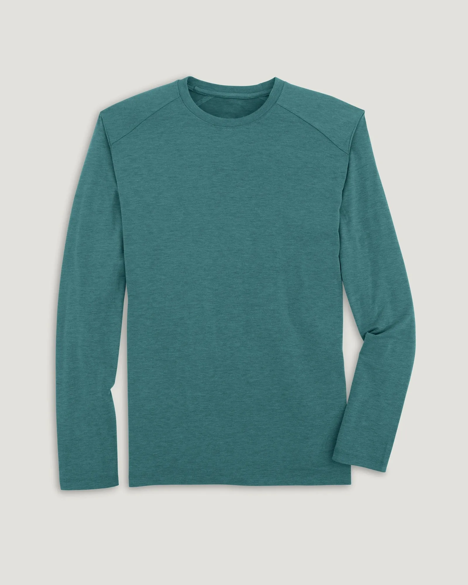 Men's Bamboo Shade Long Sleeve - Heather Sea Pine sold by Free Fly Apparel
