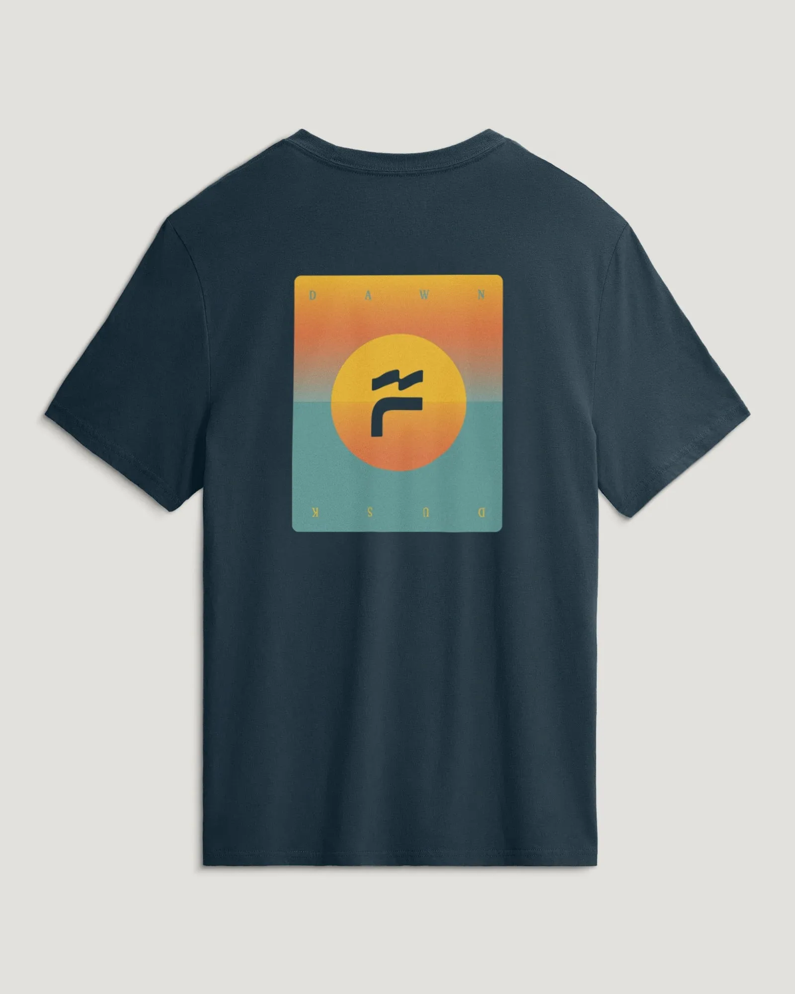 Dawn to Dusk Tee - True Navy sold by Free Fly Apparel