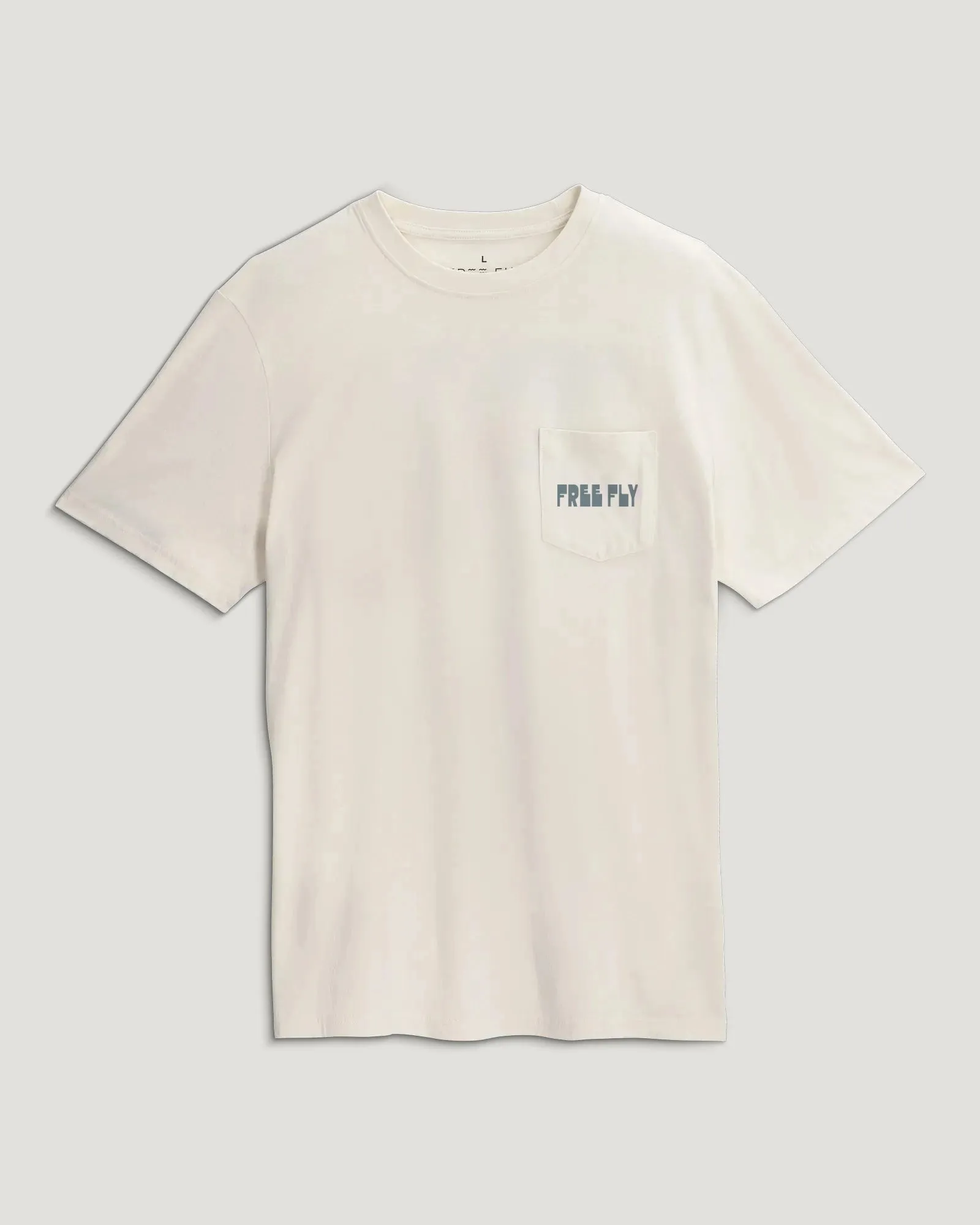 Wild Pursuits Pocket Tee - Heather Birch sold by Free Fly Apparel product image thumbnail 2