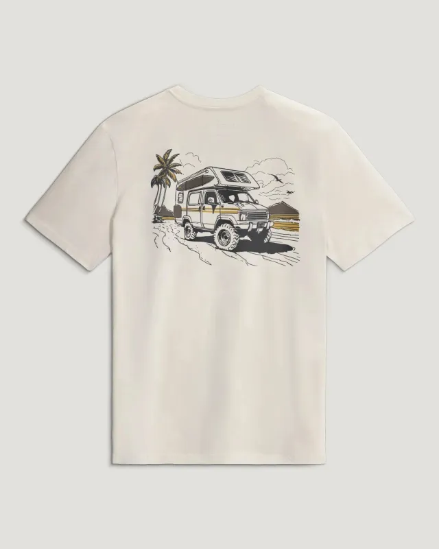 Adventure Rig Tee - Heather Birch made by Free Fly Apparel
