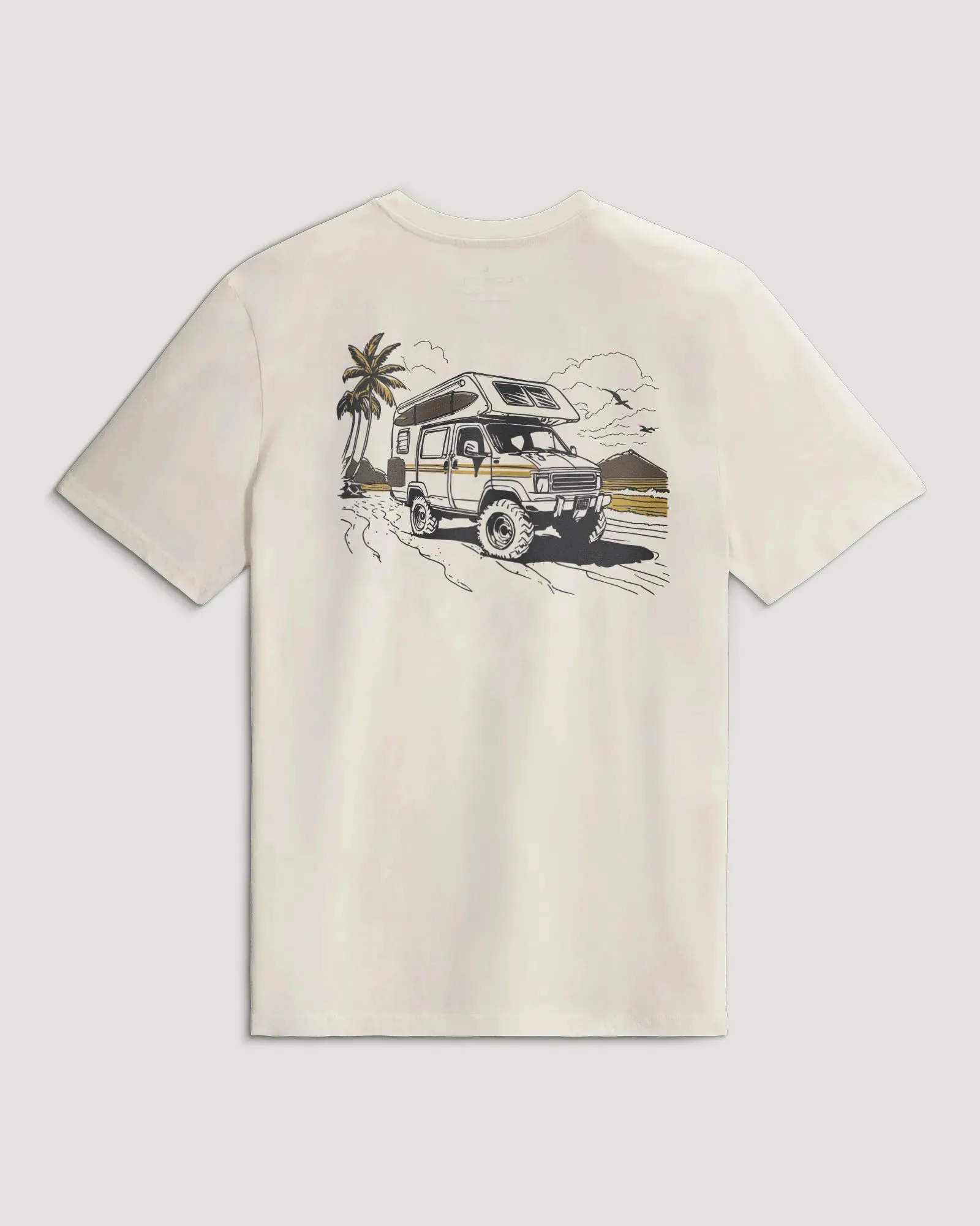 Adventure Rig Tee - Heather Birch sold by Free Fly Apparel
