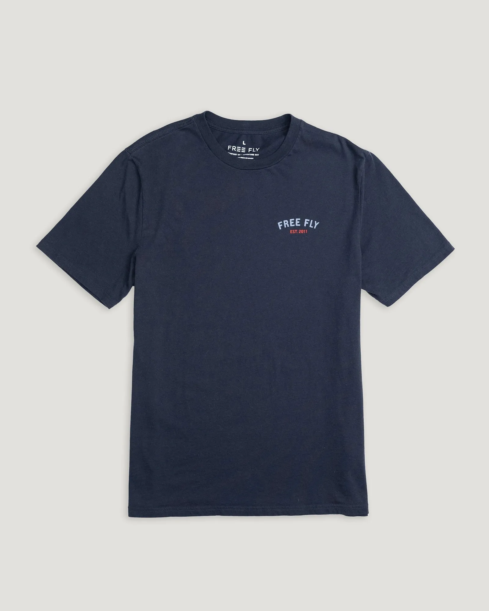 Live Wild Tee - Navy sold by Free Fly Apparel product image thumbnail 2