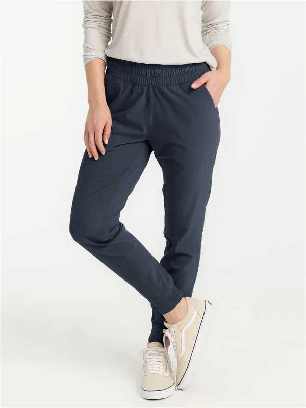 Women's Pull-On Breeze Jogger - Storm Cloud made by Free Fly Apparel