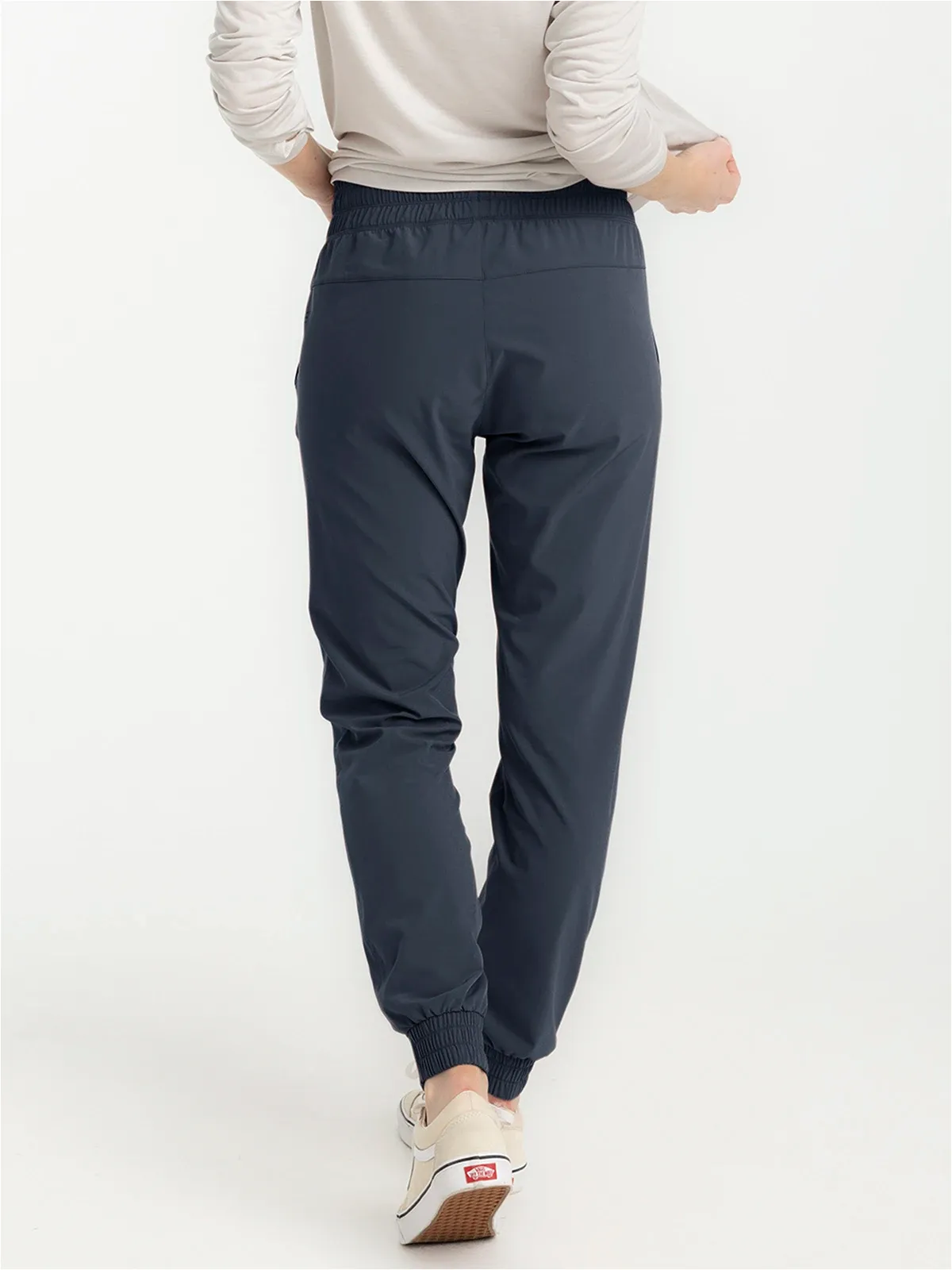 Women's Pull-On Breeze Jogger - Storm Cloud sold by Free Fly Apparel product image thumbnail 3
