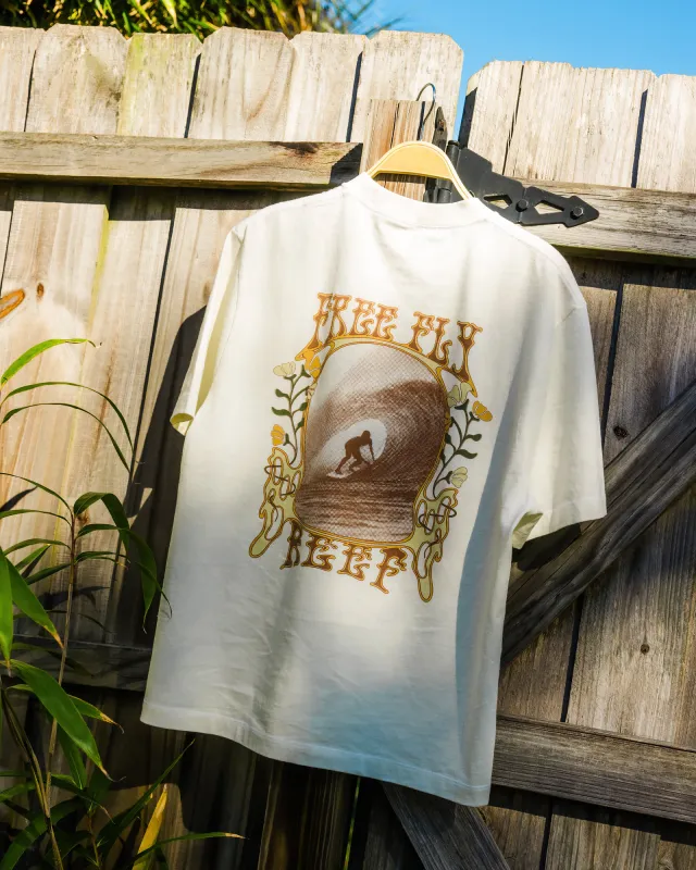 High-Stoke Relaxed Tee - Bone made by Free Fly Apparel
