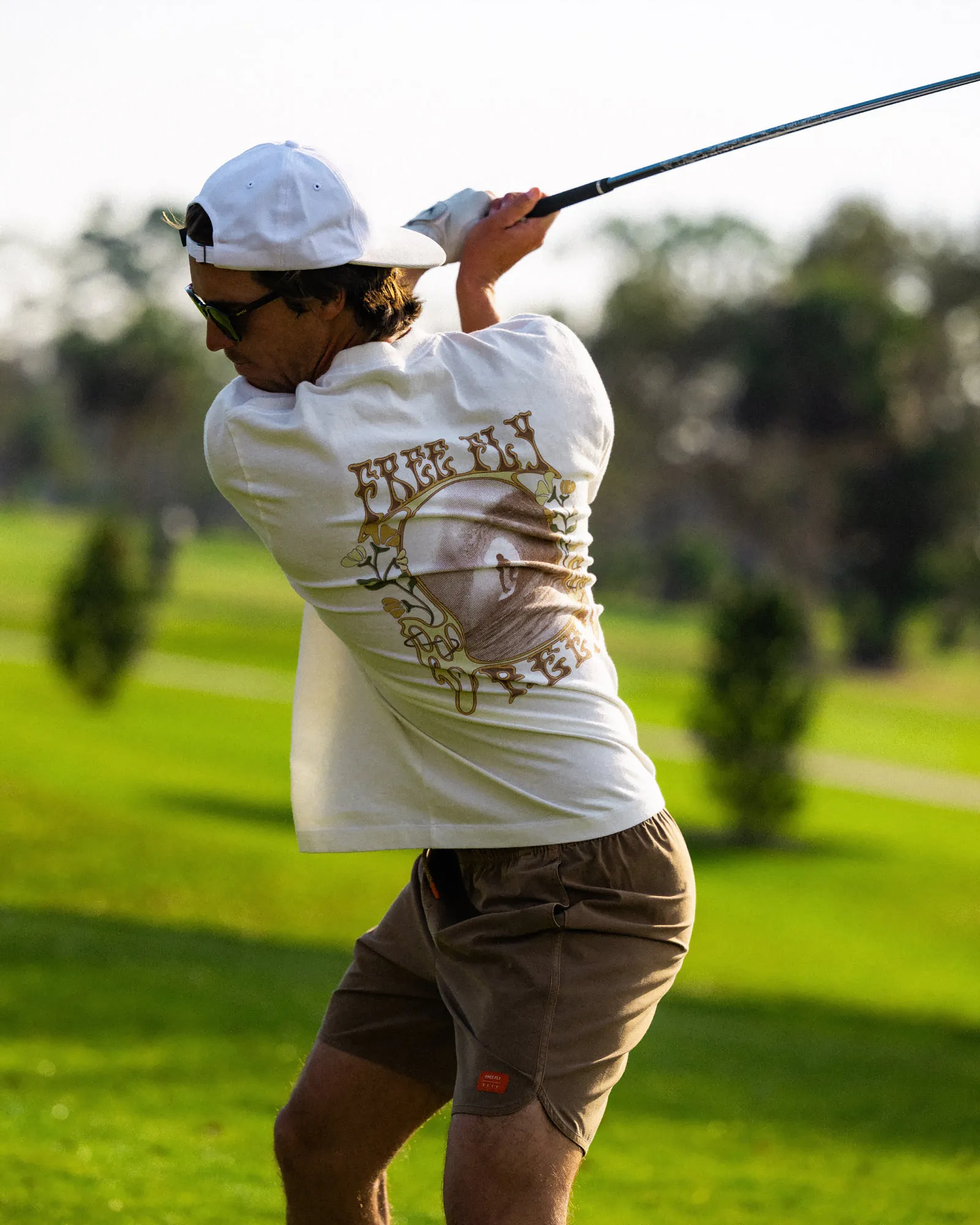 High-Stoke Relaxed Tee - Bone sold by Free Fly Apparel product image thumbnail 3