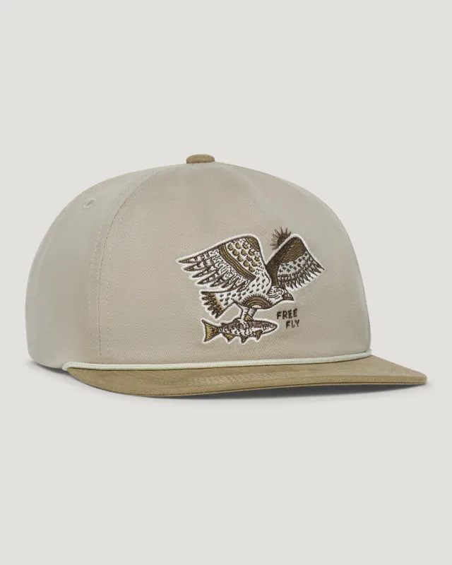 Osprey Catch Snapback Hat - Desert Tan made by Free Fly Apparel