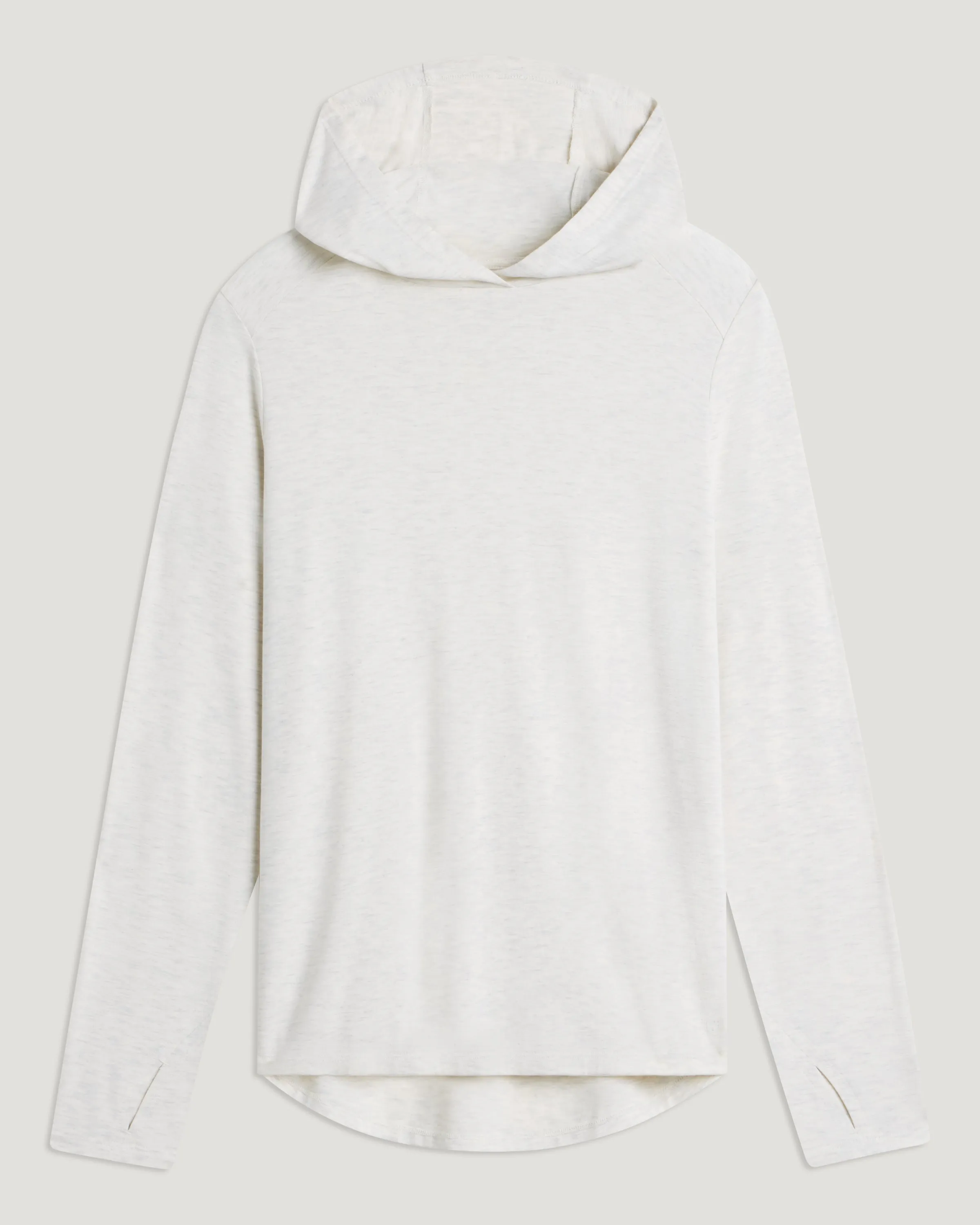 Women's Bamboo Shade Hoodie II - Off White Heather sold by Free Fly Apparel product image thumbnail 4