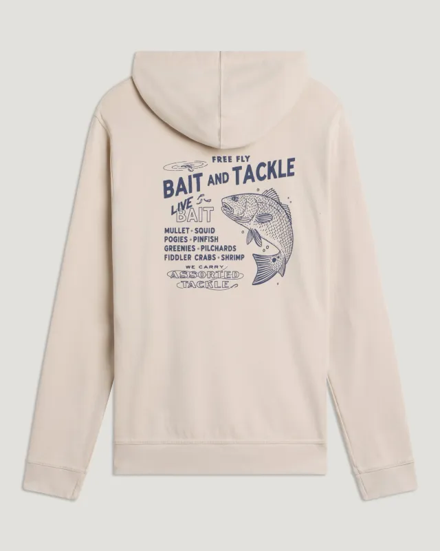 Bait Shop Fleece Hoodie - French Oak made by Free Fly Apparel