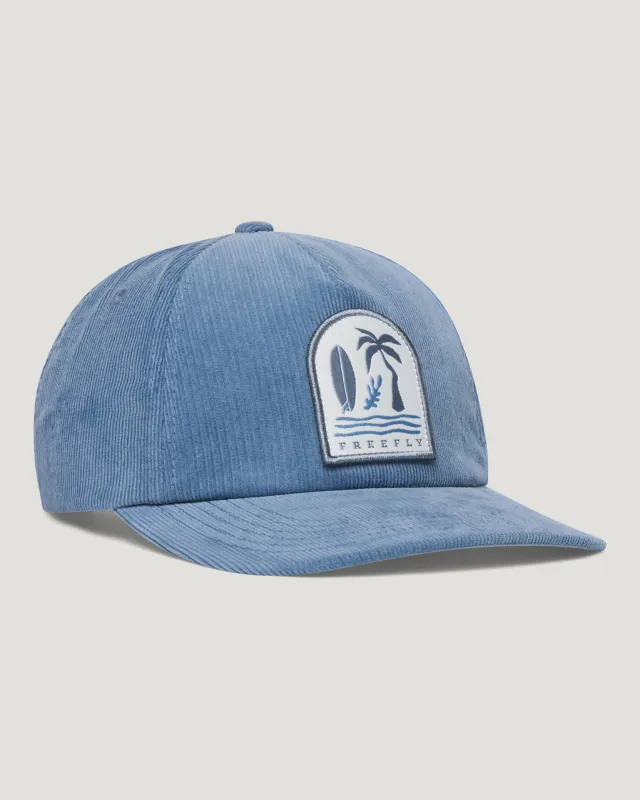 Salty Coast Dad Hat - Windward Blue made by Free Fly Apparel