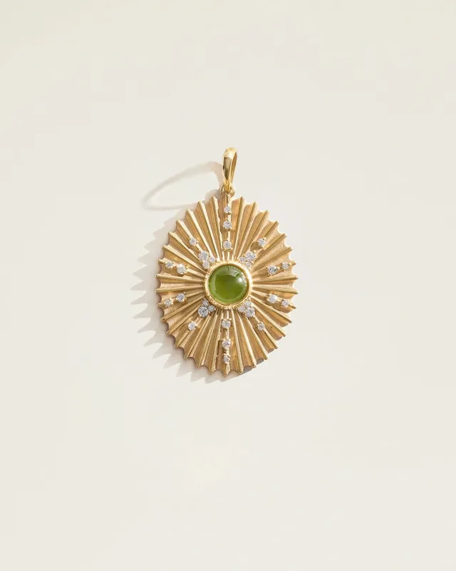 The August Birthstone Supernova Pendant — Peridot sold by High Light Rituals