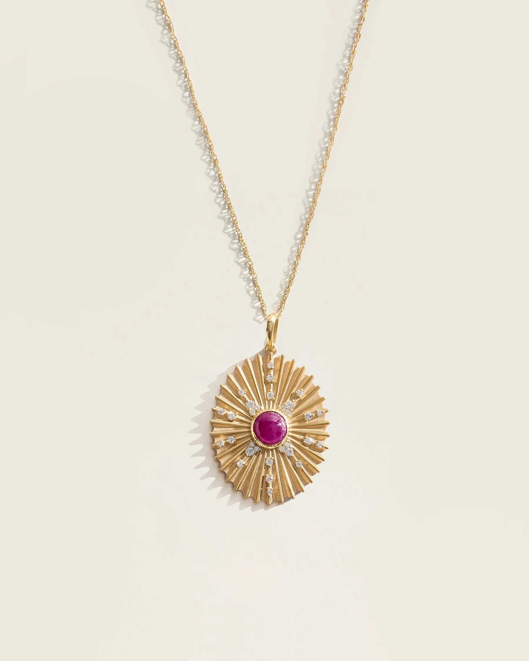The July Birthstone Supernova Pendant — Ruby sold by High Light Rituals product image thumbnail 3