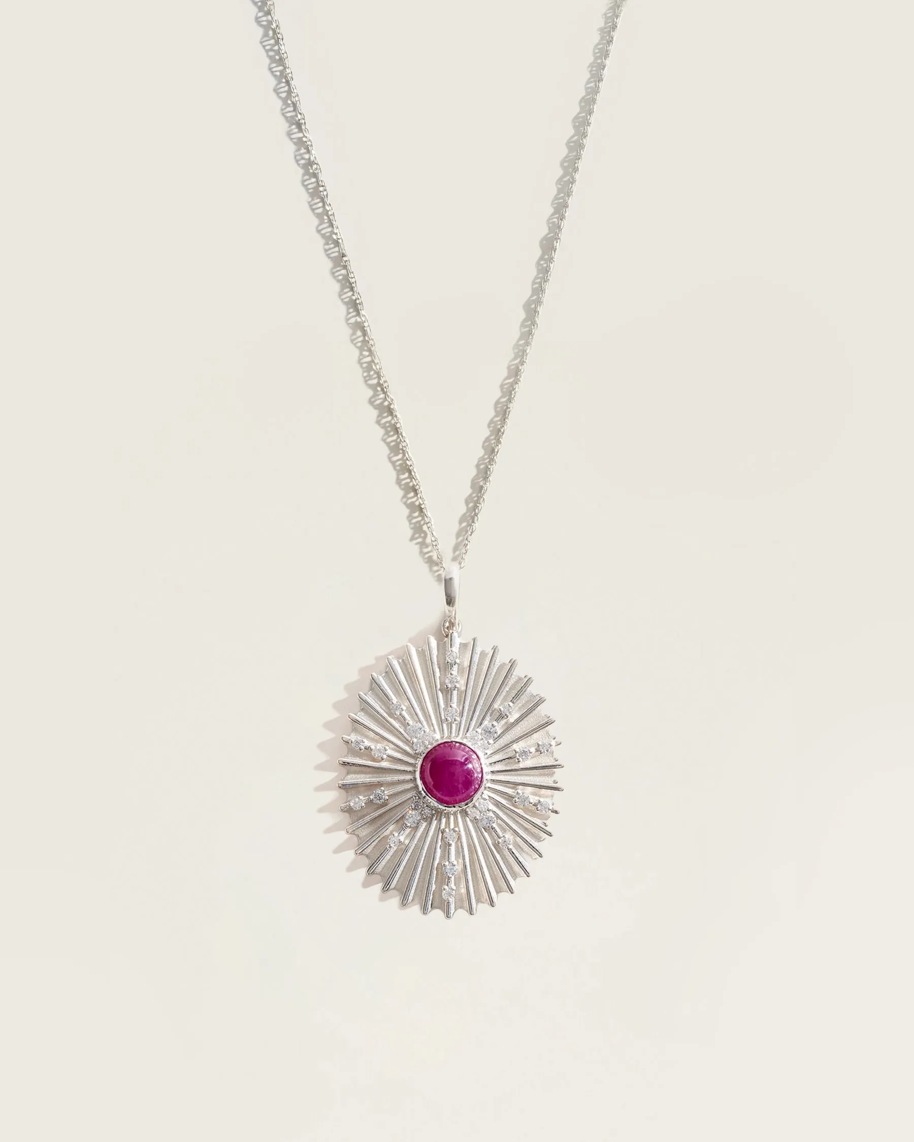 The July Birthstone Supernova Pendant — Ruby sold by High Light Rituals product image thumbnail 4