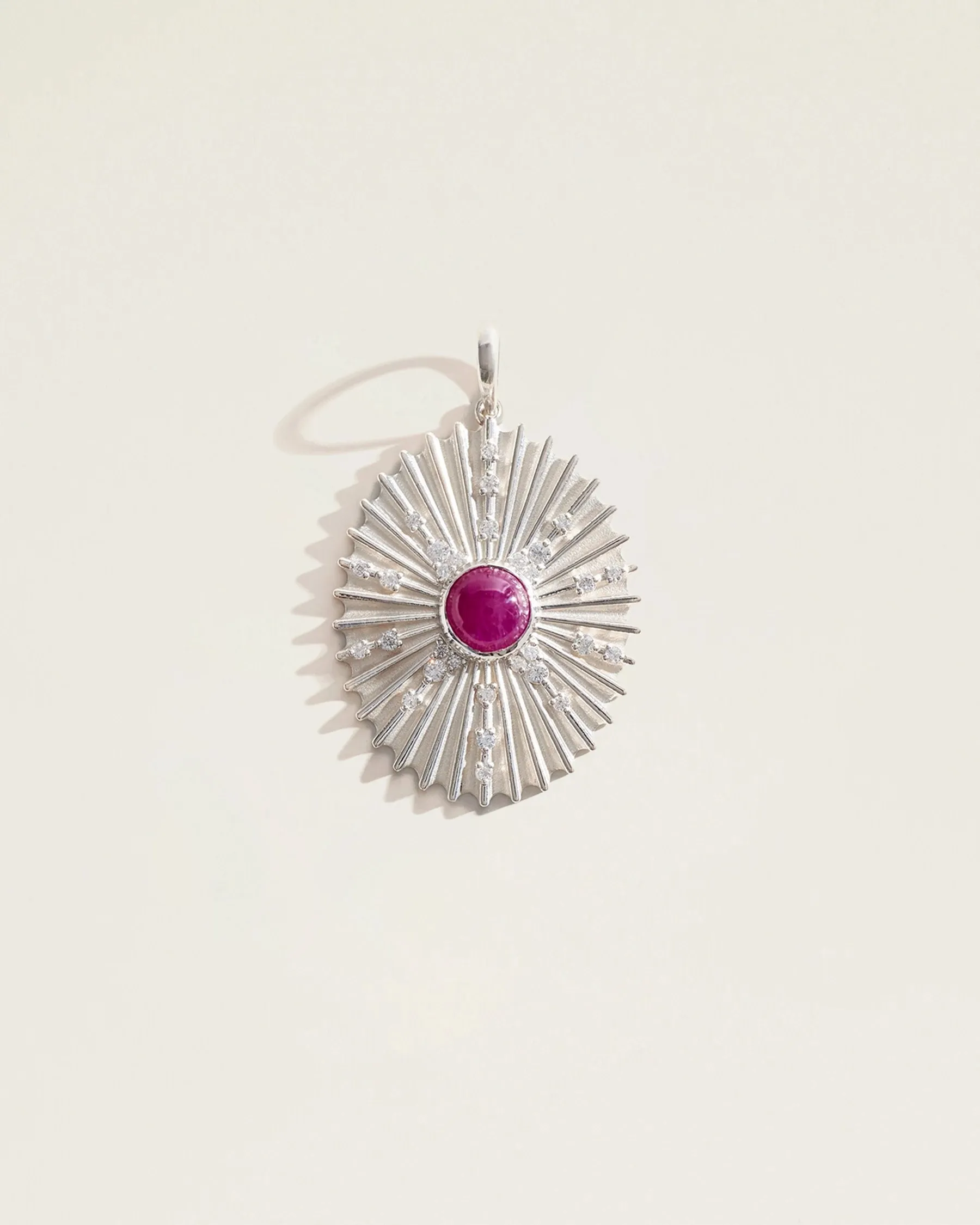 The July Birthstone Supernova Pendant — Ruby sold by High Light Rituals product image thumbnail 2