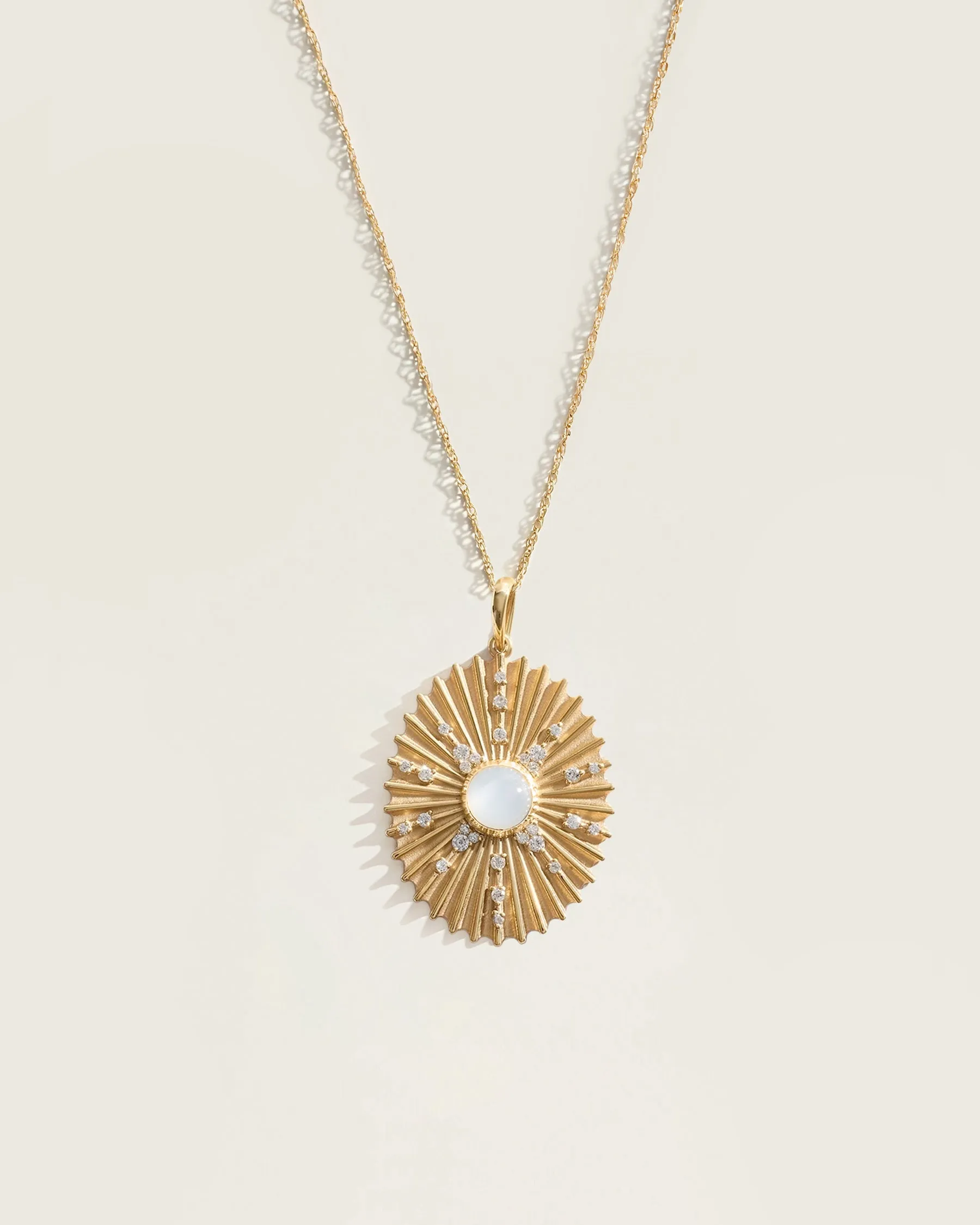 The June Birthstone Supernova Pendant — Moonstone sold by High Light Rituals product image thumbnail 3