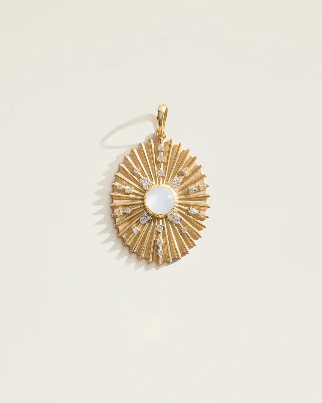 The June Birthstone Supernova Pendant — Moonstone sold by High Light Rituals
