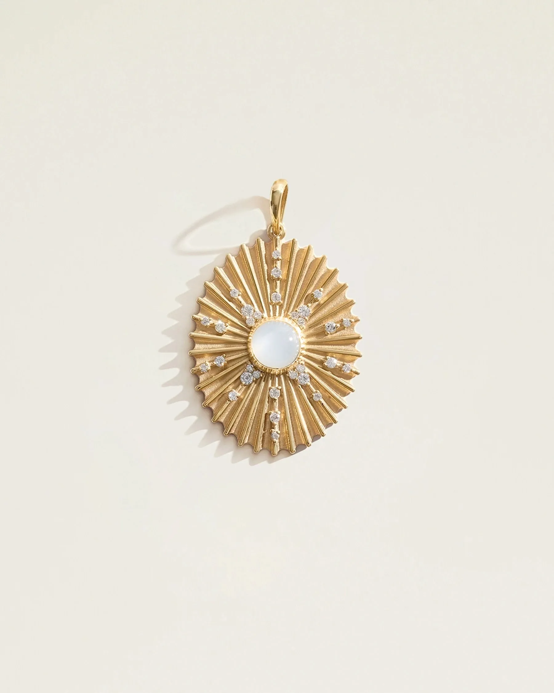 The June Birthstone Supernova Pendant — Moonstone sold by High Light Rituals