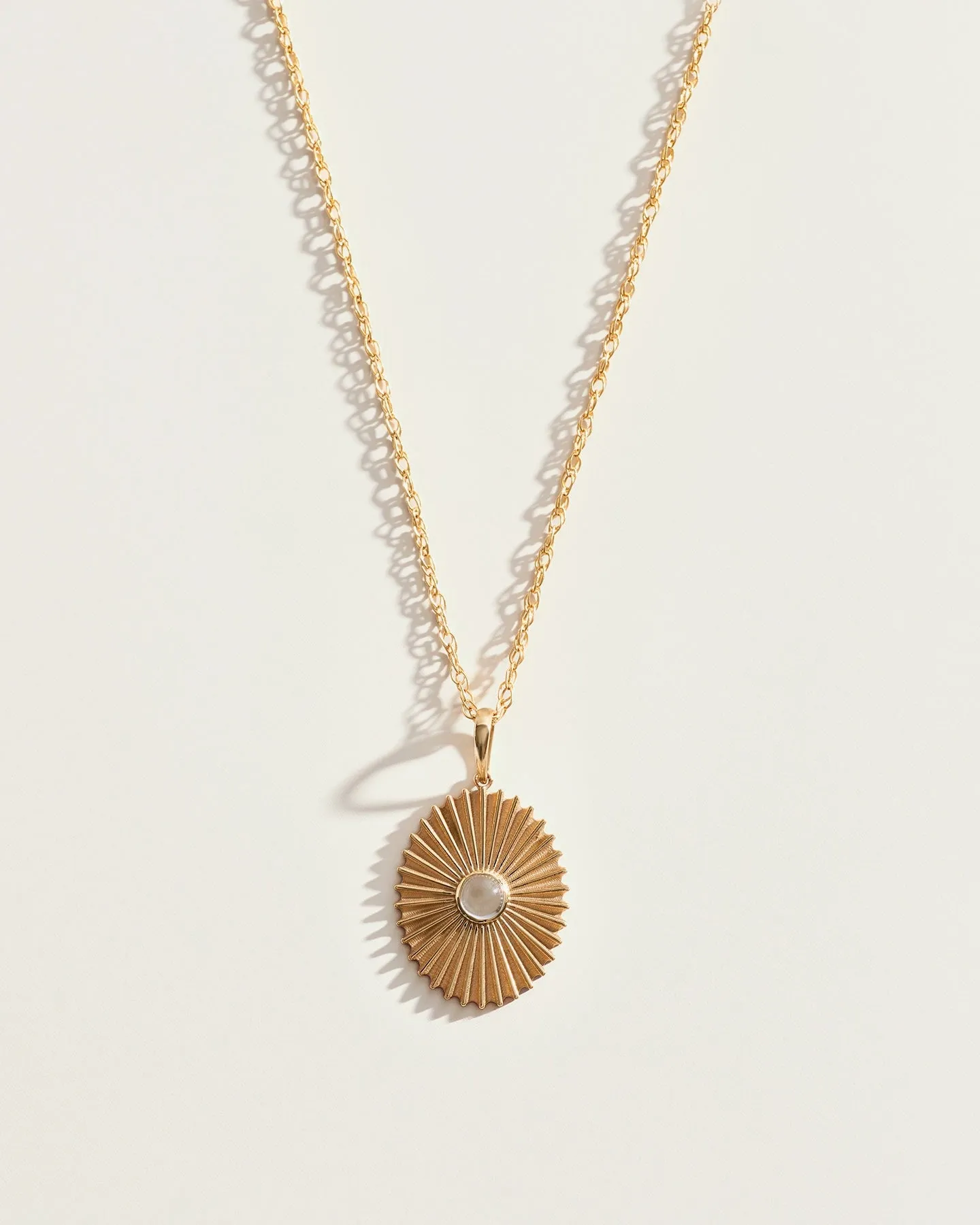 The April Birthstone Nova Pendant — White Topaz sold by High Light Rituals product image thumbnail 4