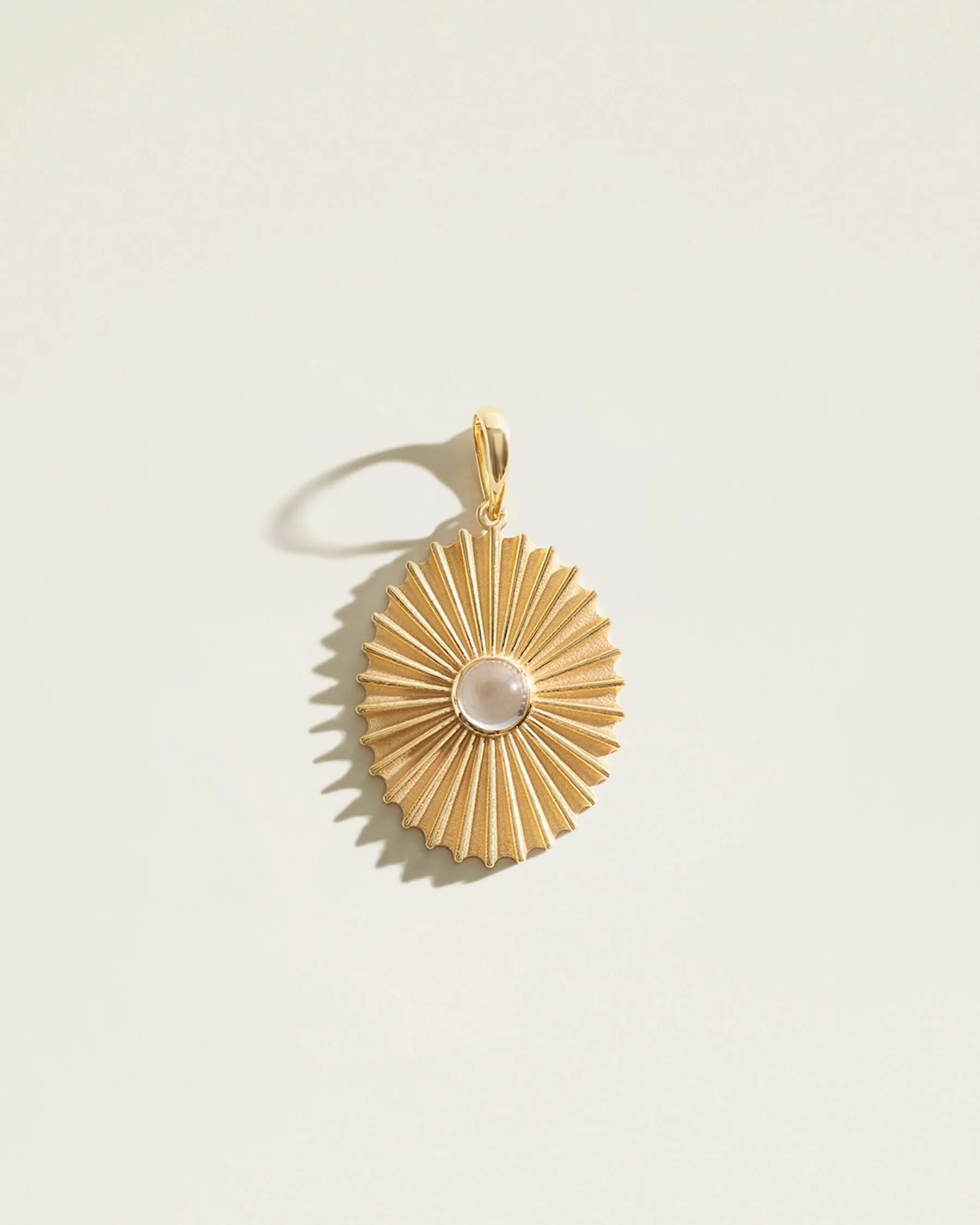The April Birthstone Nova Pendant — White Topaz sold by High Light Rituals