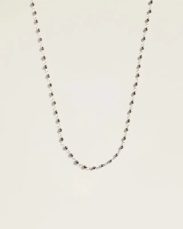 The Sacred Layer of Stability Necklace – Hematite sold by High Light Rituals