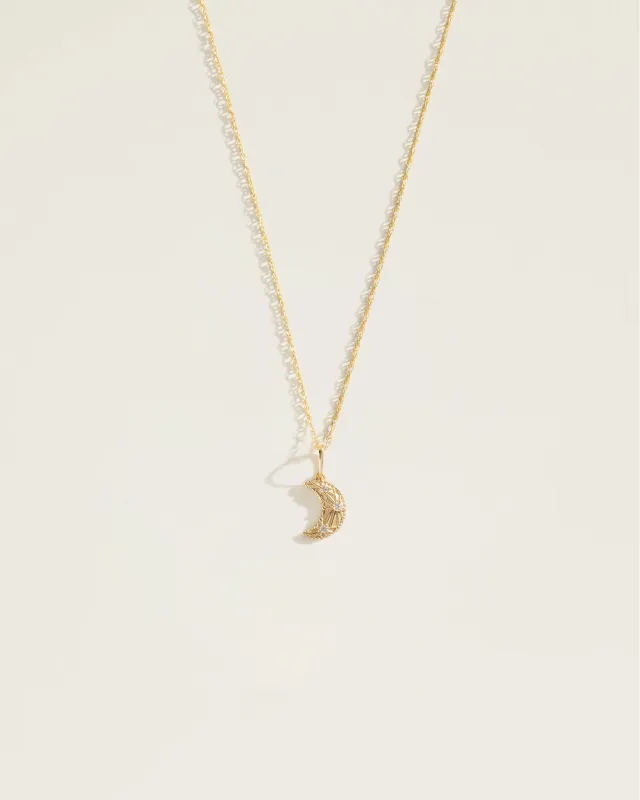 The Moonbeam Pendant sold by High Light Rituals