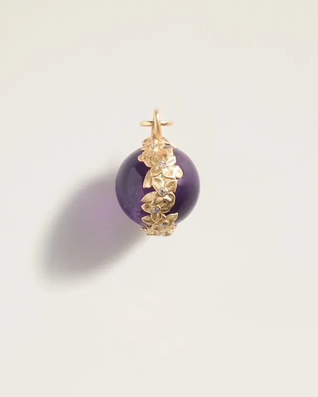 The Garden Pendant in Amethyst sold by High Light Rituals