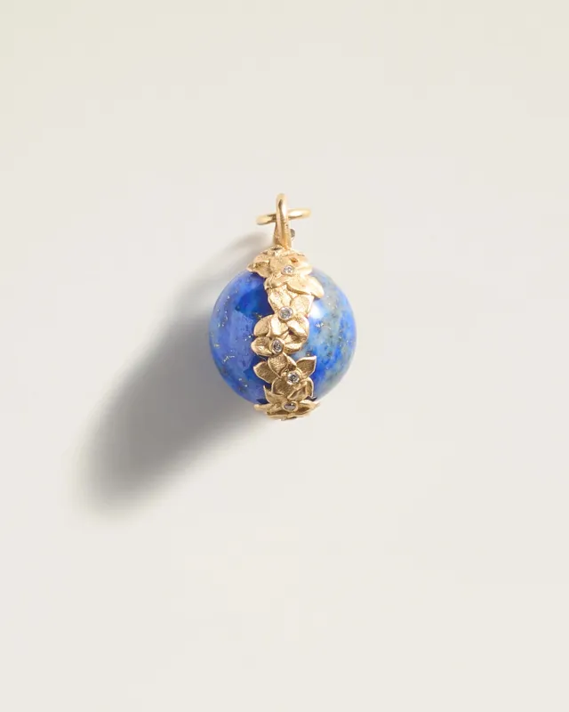 The Garden Pendant in Lapis Lazuli sold by High Light Rituals